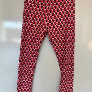 Minnie Leggings with Triangle Background